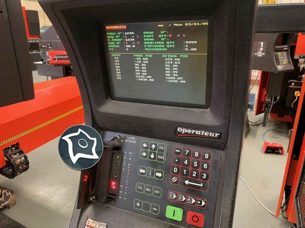 Листогибочный гидравлический пресс с ЧПУ AMADA PROMECAM HFB 125-3-ID15559