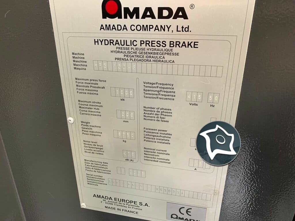 Листогибочный гидравлический пресс с ЧПУ AMADA PROMECAM HFE 100-3-ID15823
