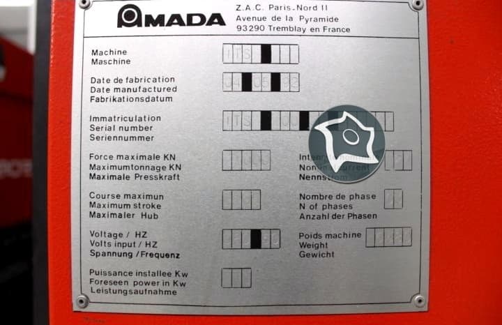 Листогибочный гидравлический пресс с ЧПУ AMADA PROMECAM ITS 100/30-ID15562