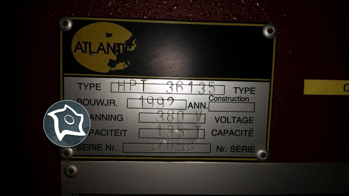 Листогибочный гидравлический пресс с ЧПУ Atlantic HPT 36135-ID14089