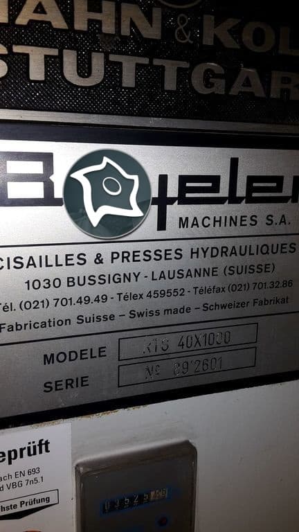 Листогибочный гидравлический пресс с ЧПУ BEYERLE RTS 40-1000-ID13254