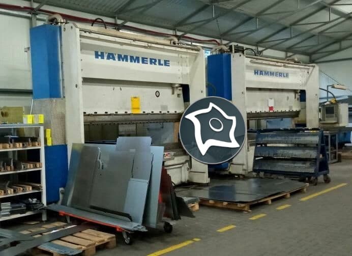 Листогибочный гидравлический пресс с ЧПУ HAMMERLE BM 200-3100-ID14921