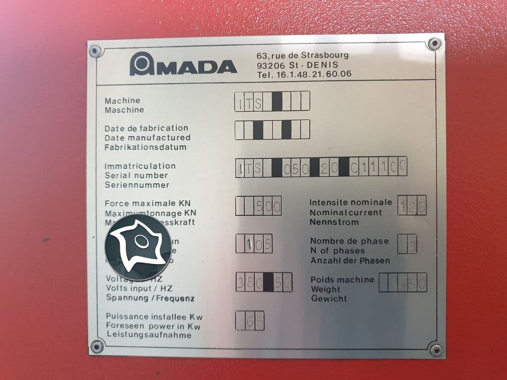 Листогибочный пресс с ЧПУ Amada ITS 50-20-ID13253