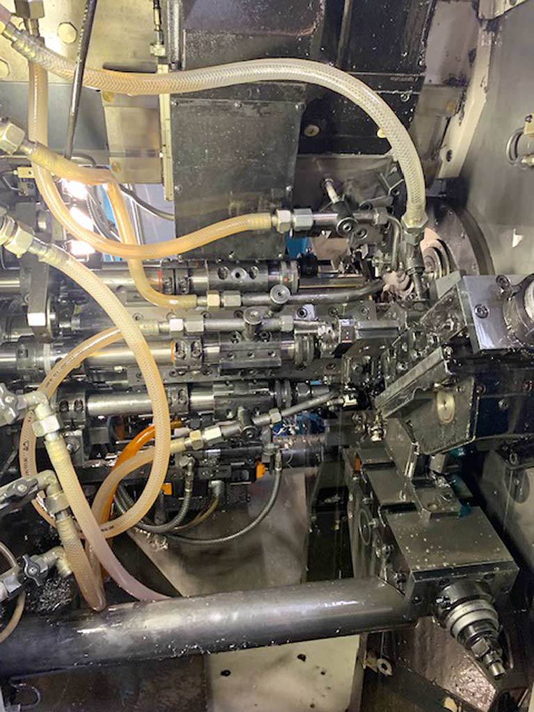 Многошпиндельный токарный автомат с ЧПУ Schütte SF20 DNT-ID17403