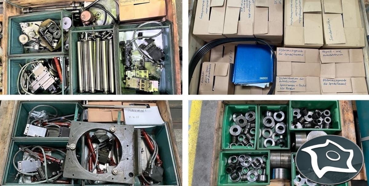 Многошпиндельный токарный станок с ЧПУ INDEX MS 25 E-ID15184