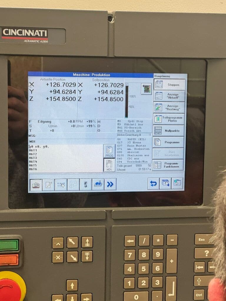 Обрабатывающий центр Cincinnati Arrow 500-ID17466