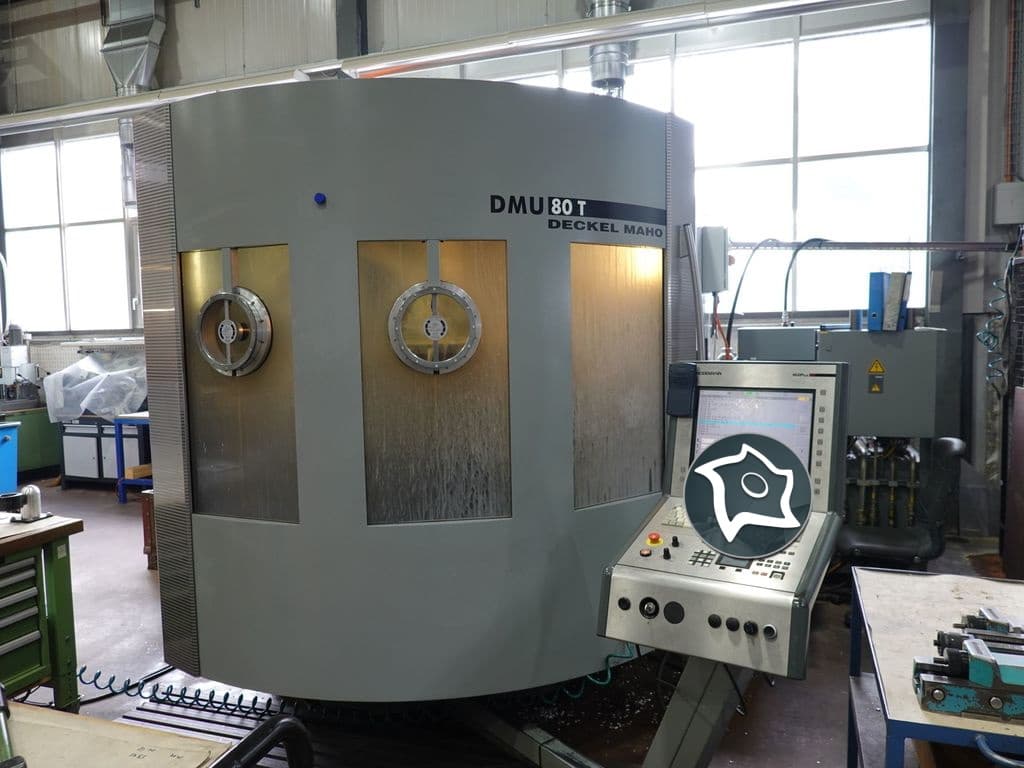 Обрабатывающий центр с ЧПУ DECKEL MAHO DMU 80 T-ID13546