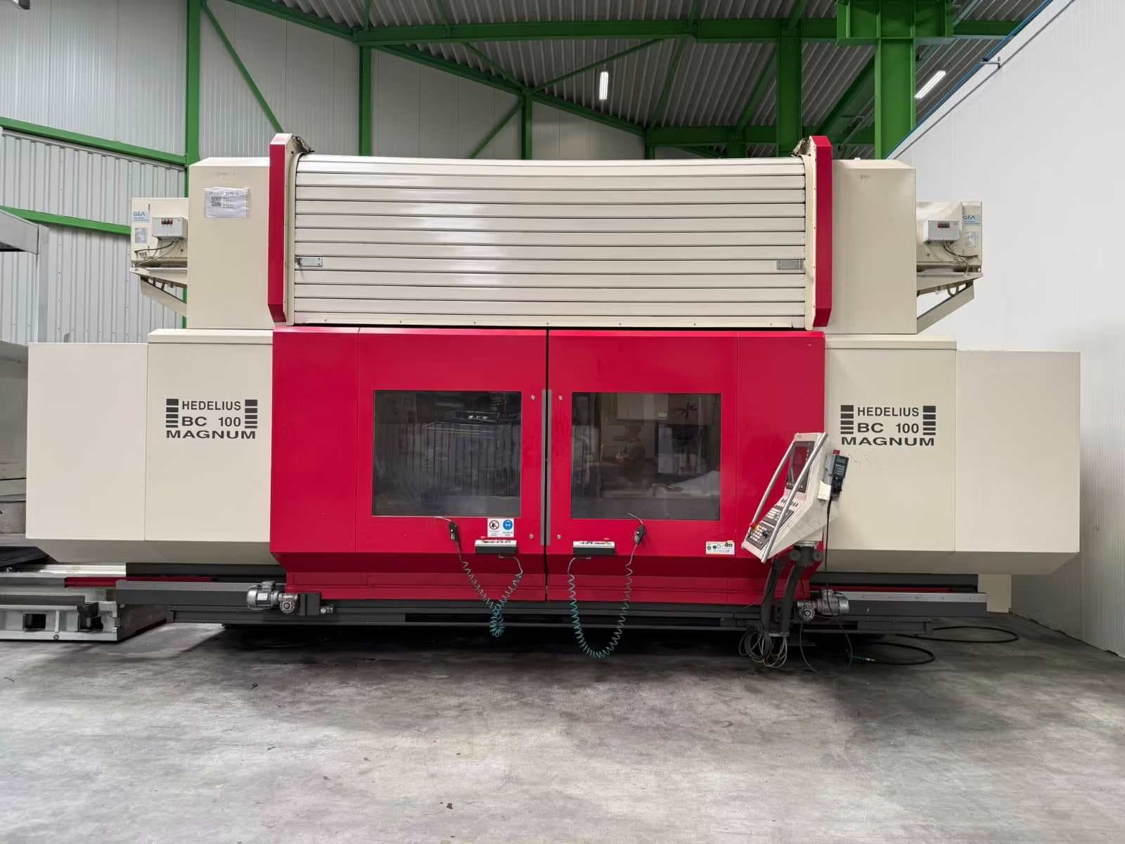 Обрабатывающий центр с ЧПУ Hedelius BC 100 P-3500 Magnum-ID17724