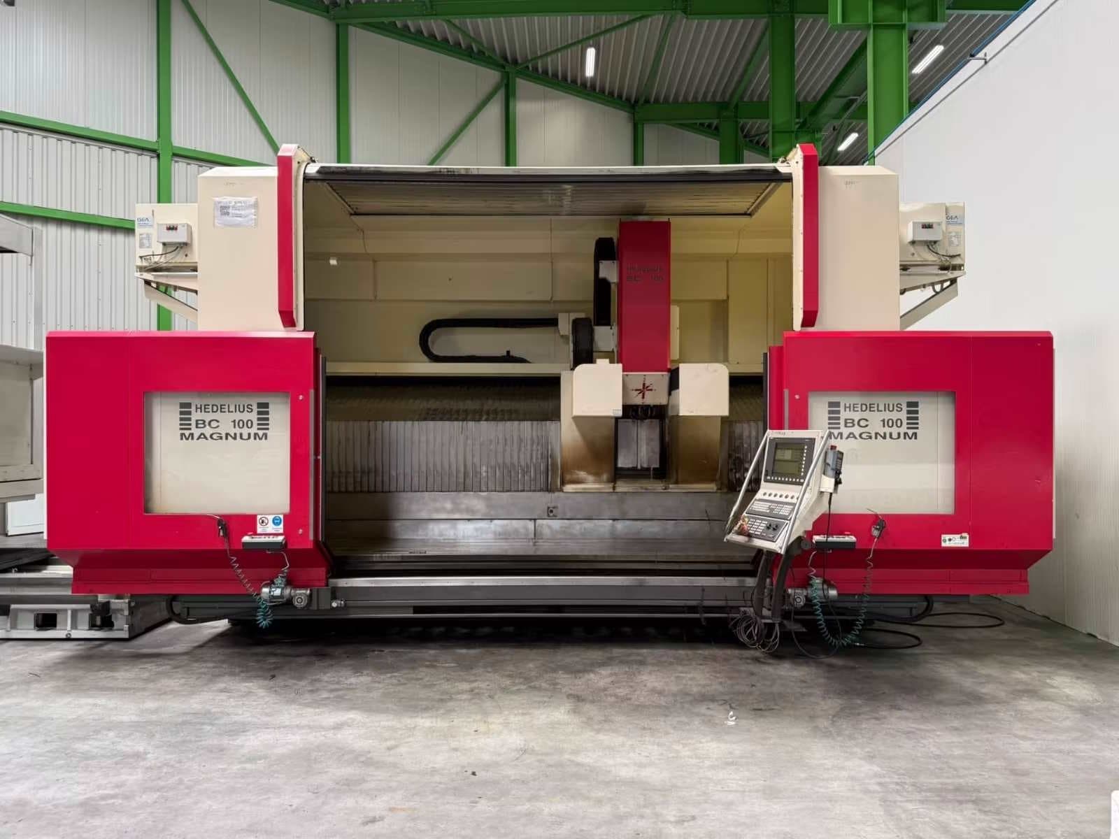 Обрабатывающий центр с ЧПУ Hedelius BC 100 P-3500 Magnum-ID17724