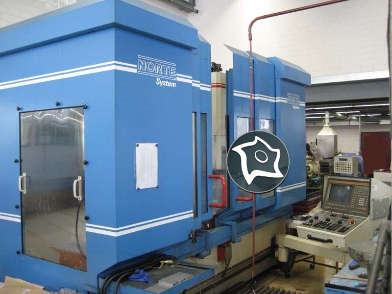 Обрабатывающий центр вертикальный NORTE VS 800-ID12742