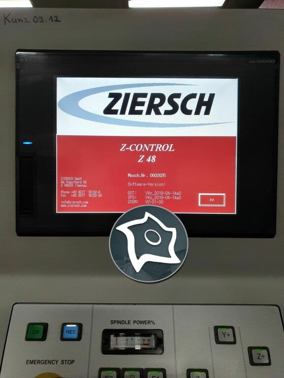 Плоскошлифовальный станок с ЧПУ ZIERSCH Z48-ID13960