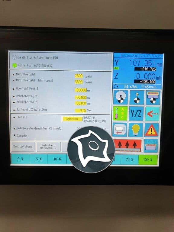 Плоскошлифовальный станок с ЧПУ ZIERSCH Z48-ID13960