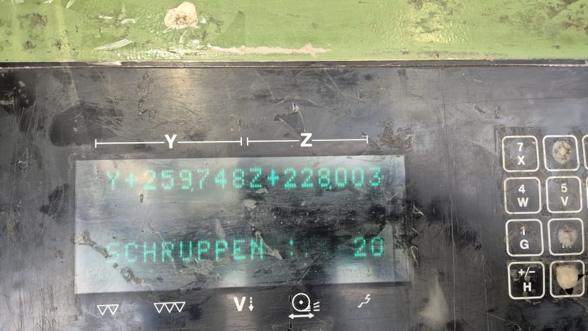 Плоскошлифовальный станок с поворотным столом - горизонтальный ABA FRU 800 NC-ID17115