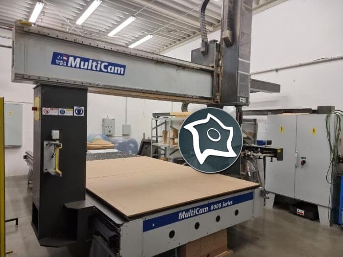 Портально-фрезерный станок с ЧПУ MULTICAM MultiCam 8000-ID16625