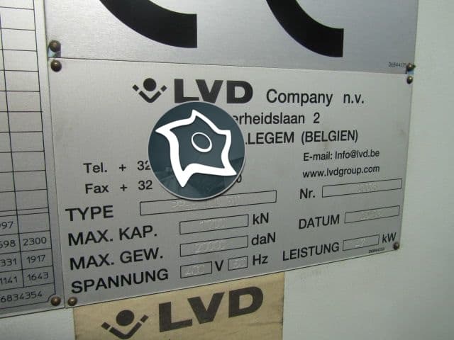 Пресс листогибочный гидравлический LVD PPEB Turbo 170/50-ID12063