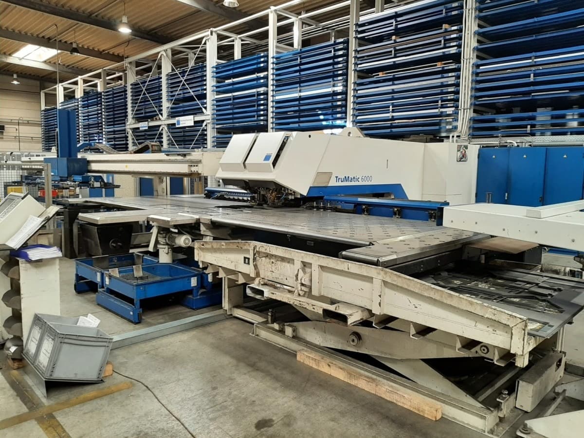 Пробивной и вырубной станок TRUMPF TRUMATIC 6000 L - 1600 FMC-ID17516