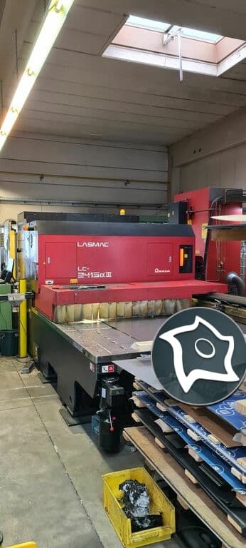 Станок для лазерной резки Amada LC 2415 Alpha 3-ID15019
