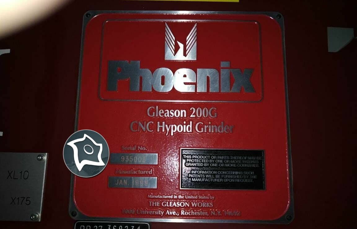 Станок для шлифования конических зубчатых колес GLEASON PHOENIX 200 G-ID14058