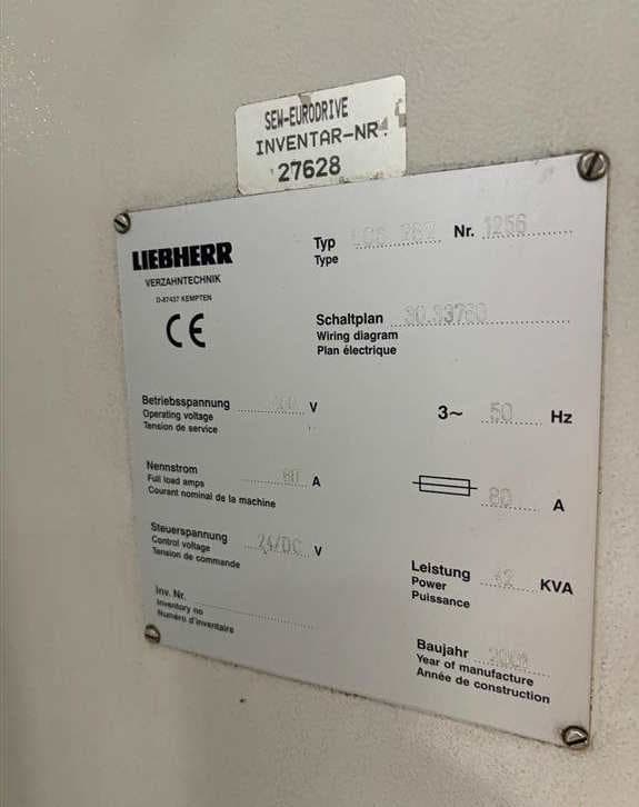 Станок для шлифовки боковых поверхностей зубчатых колес LIEBHERR LCS282-ID17616