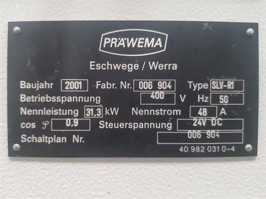 Станок для снятия заусенцев с зубчатых колес PRÄWEMA SLV-R1-ID17273