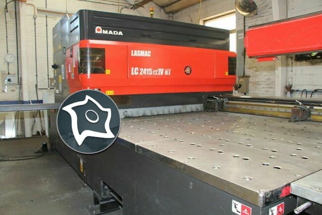 Станок лазерной резки Amada LC 2415 Alpha IV NT - 4 кВт-ID13262