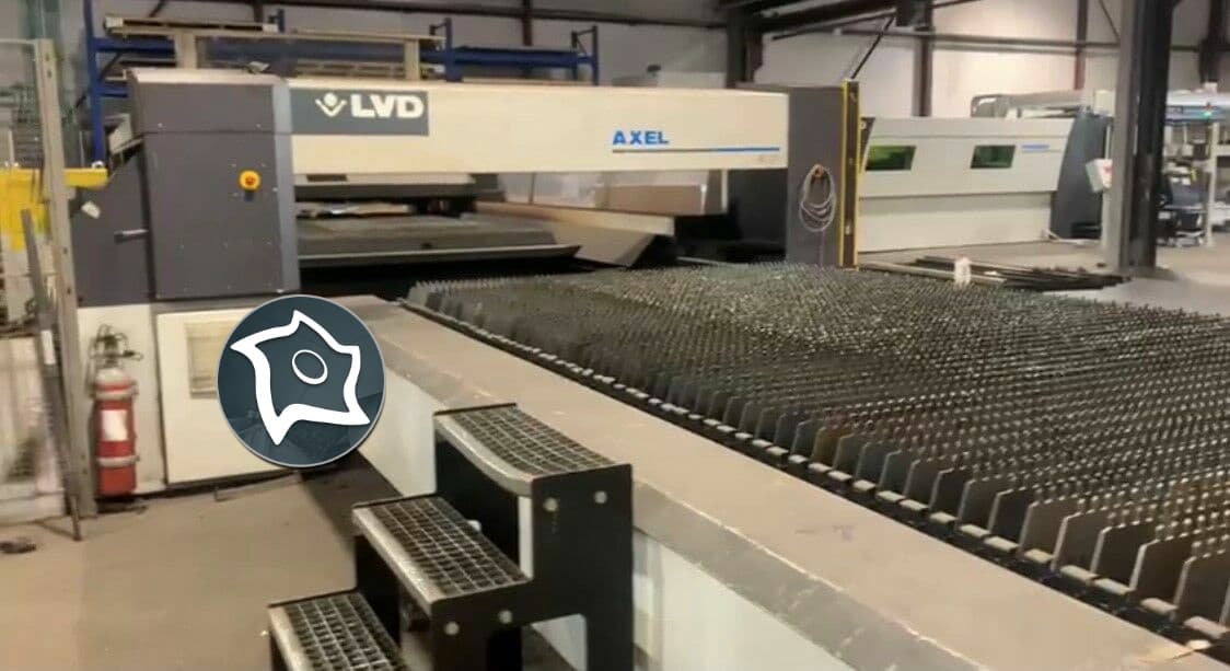Станок лазерной резки LVD AXEL 4020 - 6kW-ID14291