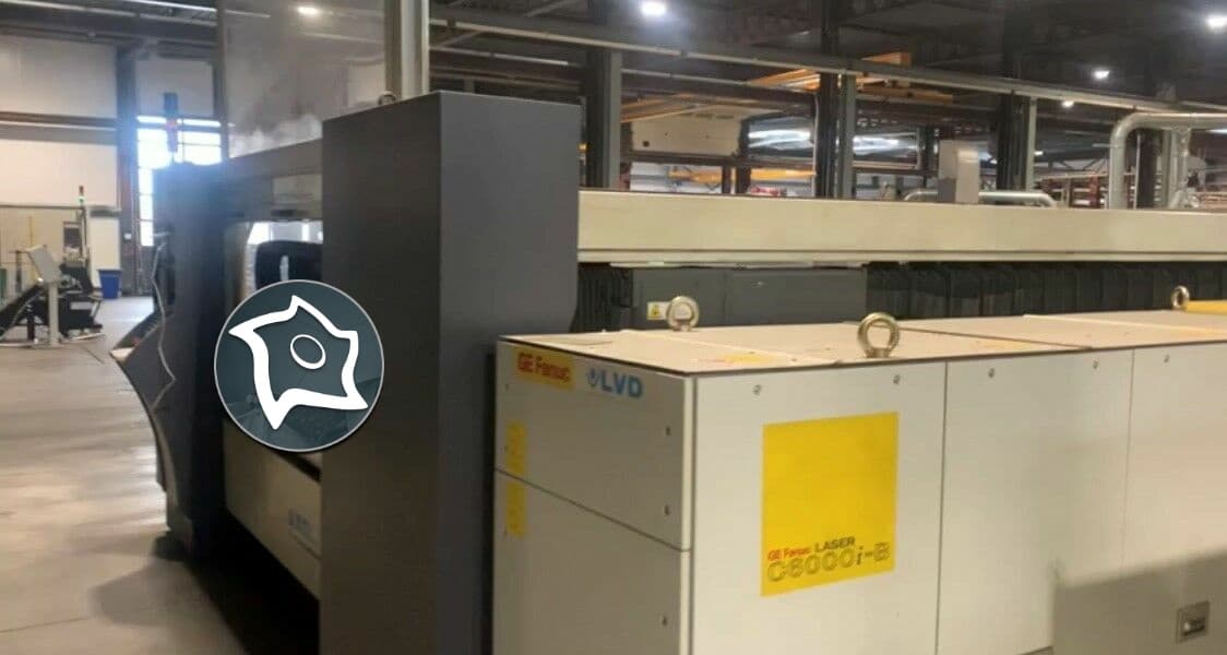 Станок лазерной резки LVD AXEL 4020 - 6kW-ID14291