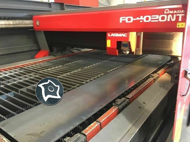 Станок лазерной резки с ЧПУ Amada FO 4020 NT-ID13263