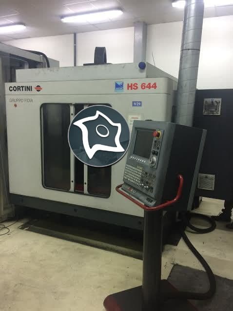 Станок универсальный фрезерный с ЧПУ CORTINI HS 644-ID12640