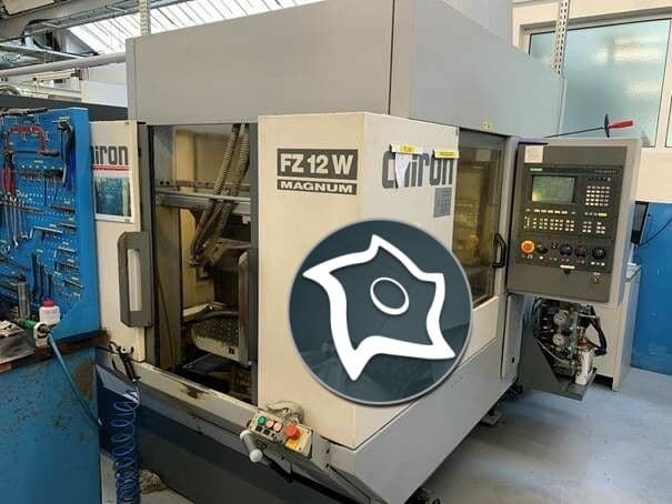 Станок вертикальный фрезерный с ЧПУ CHIRON FZ 12 WM-ID12487