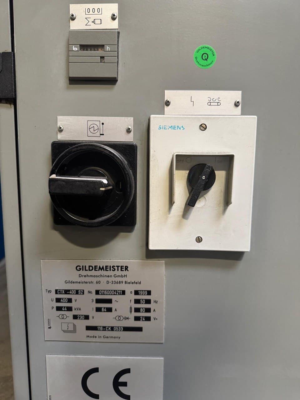 Токарно-фрезерный центр с ЧПУ (с приводными инструментами) Gildemeister CTX 400-ID17906
