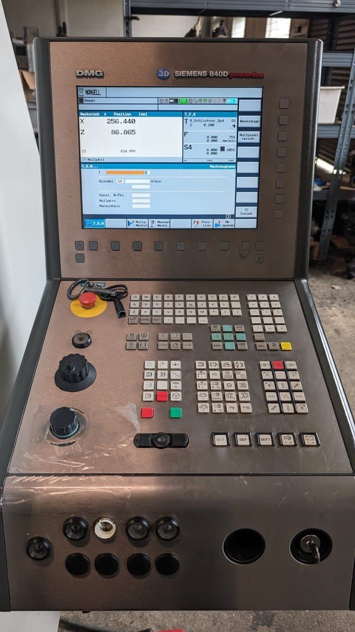 Токарно-фрезерный центр с ЧПУ (с противошпинделем и приводными инструментами) DMG CTX 320 V5-ID17908