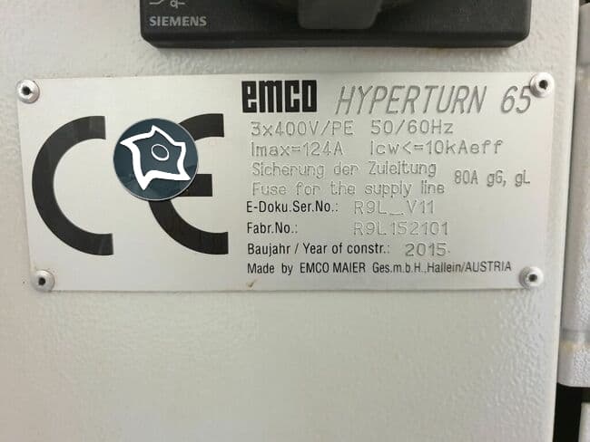 Токарно-фрезерный центр с ЧПУ Emco HT65DT SM2Y-BB-ID13125