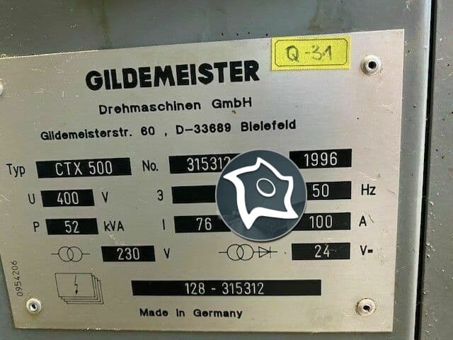 Токарно-фрезерный центр с ЧПУ Gildemeister CTX 500-ID13430
