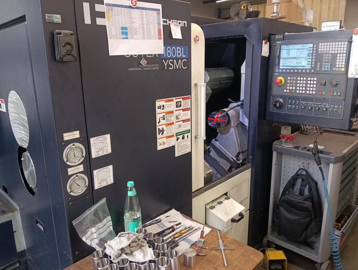 Токарно-фрезерный центр с ЧПУ Hwacheon Cutex 180 BL SYMC-ID17149