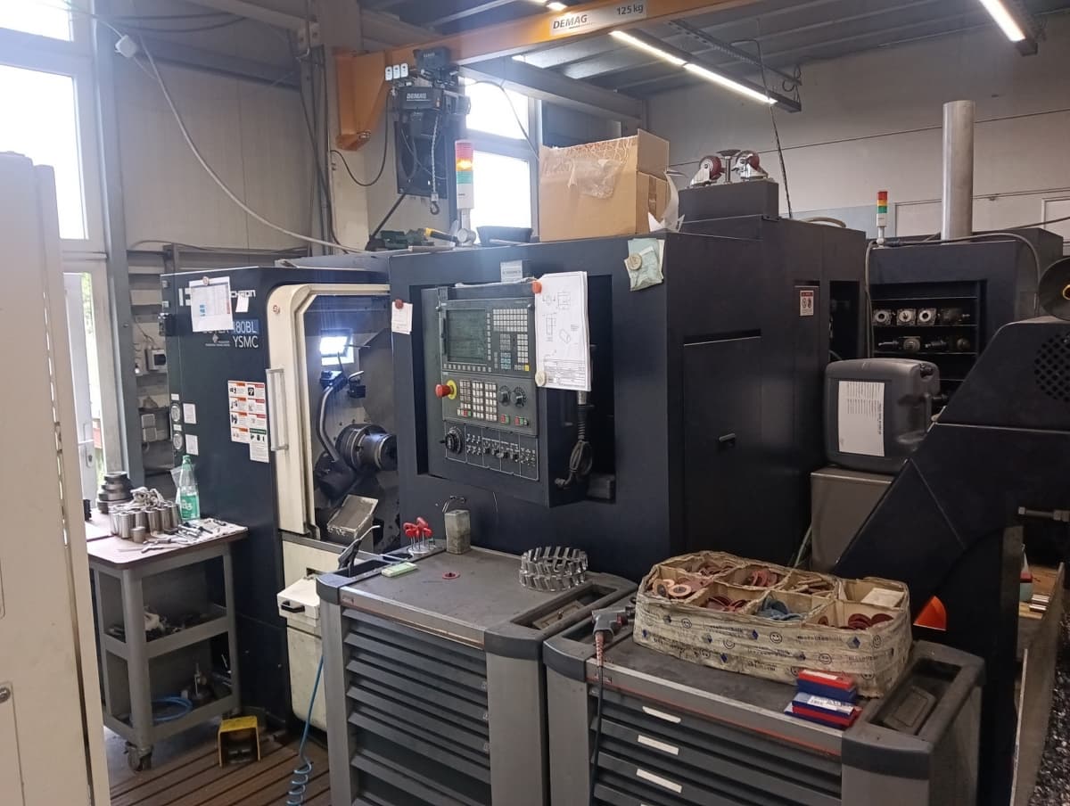 Токарно-фрезерный центр с ЧПУ Hwacheon Cutex 180 BL SYMC-ID17149