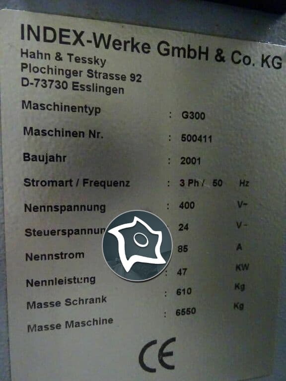 Токарно-фрезерный центр с ЧПУ INDEX G 300-ID14767