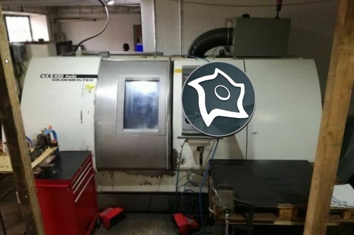 Токарно-фрезерный центр с ЧПУ с осями C и Y GILDEMEISTER CTX 400 TWIN-ID14354