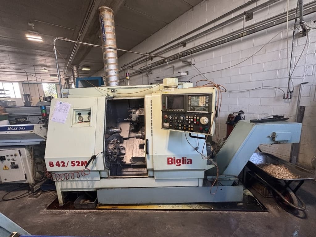 Токарно-фрезерний центр з ЧПК Tornio Da Barra Biglia B42/S2M-ID17099