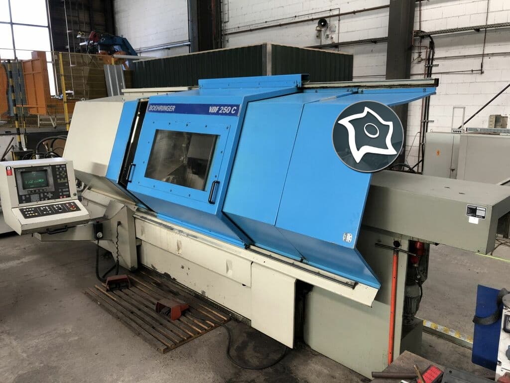 Токарно-фрезерный обрабатывающий центр c ЧПУ Boehringer VDF 250 C / DL 1000-ID15149