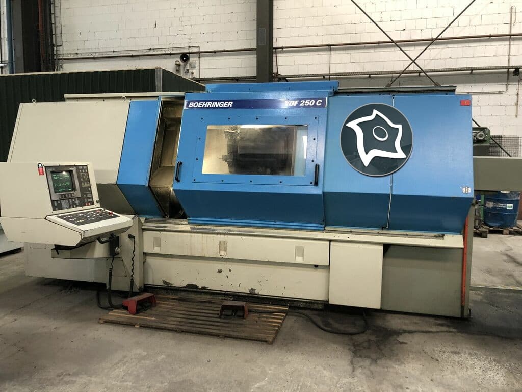 Токарно-фрезерный обрабатывающий центр c ЧПУ Boehringer VDF 250 C / DL 1000-ID15149
