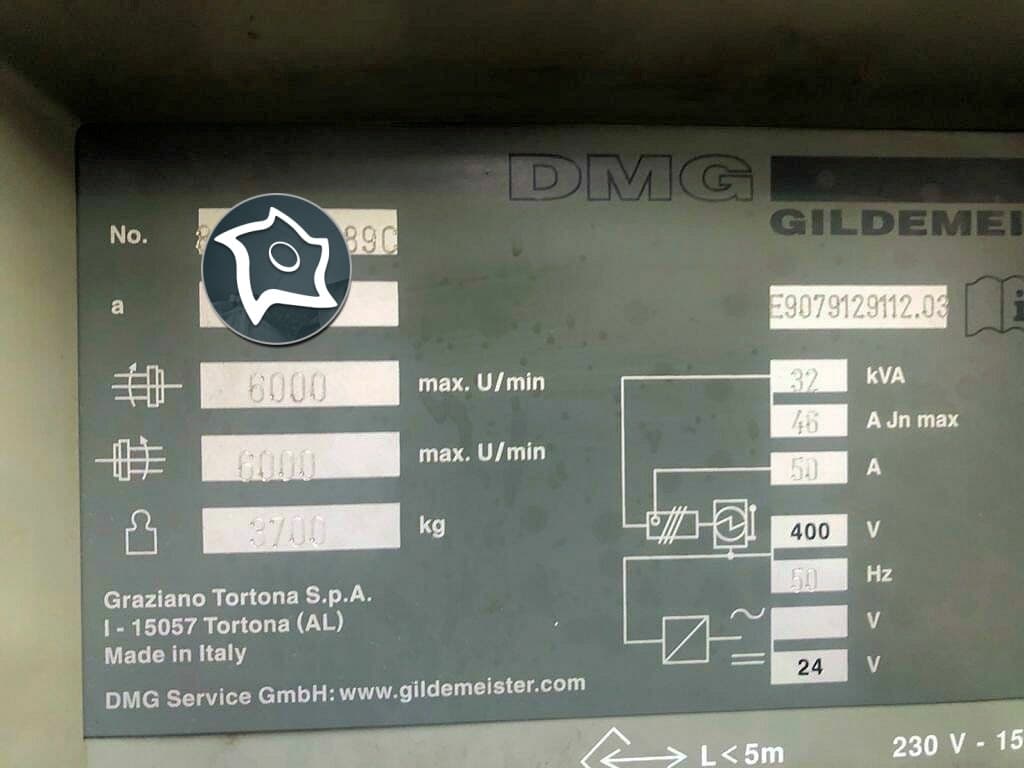 Токарно-фрезерный обрабатывающий центр c ЧПУ DMG Gildemeister CTX 320 Linear-ID14984