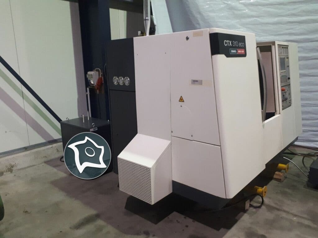 Токарно-фрезерный обрабатывающий центр c ЧПУ DMG Mori CTX 310 V3-ID14267