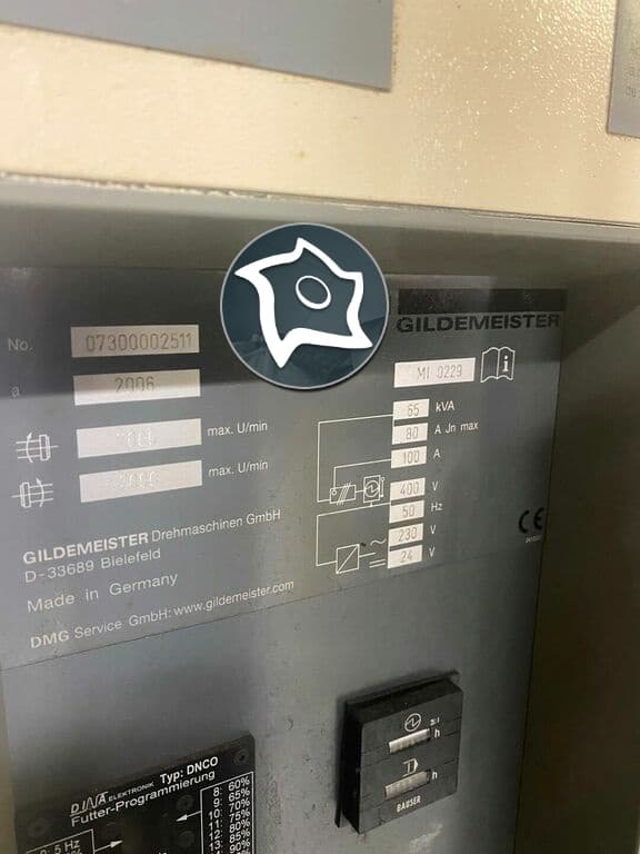 Токарно-фрезерный обрабатывающий центр c ЧПУ DMG MORI Twin 42-ID14886