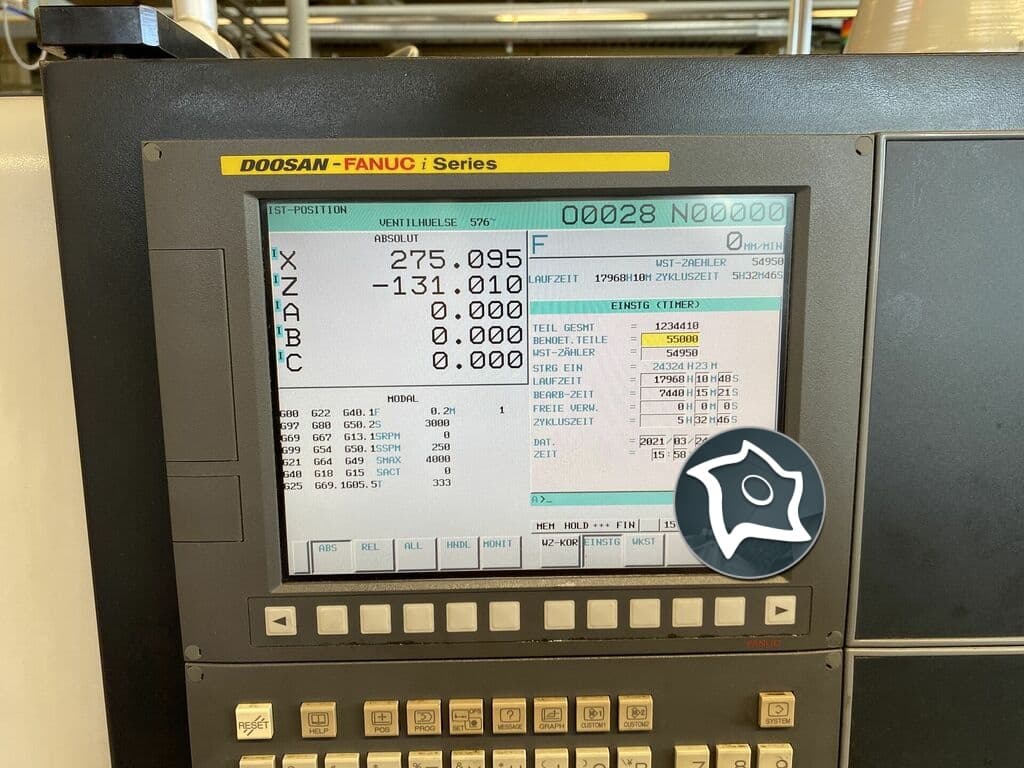 Токарно-фрезерный обрабатывающий центр c ЧПУ DOOSAN Lynx 220 LMSC-ID14882