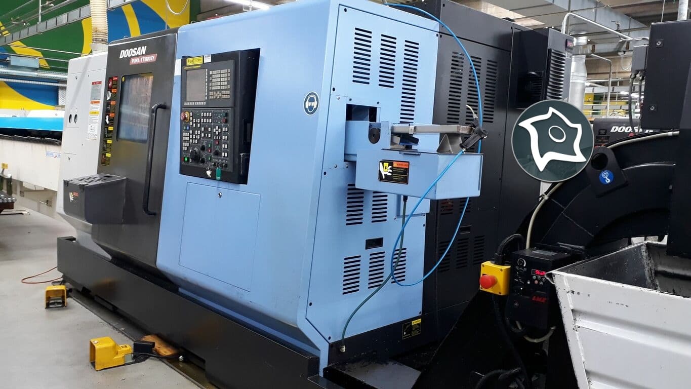 Токарно-фрезерный обрабатывающий центр c ЧПУ Doosan Puma TT 1800 SY-ID14880