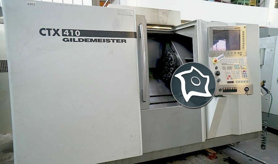 Токарно-фрезерный обрабатывающий центр c ЧПУ GILDEMEISTER CTX 410 V3-ID14356