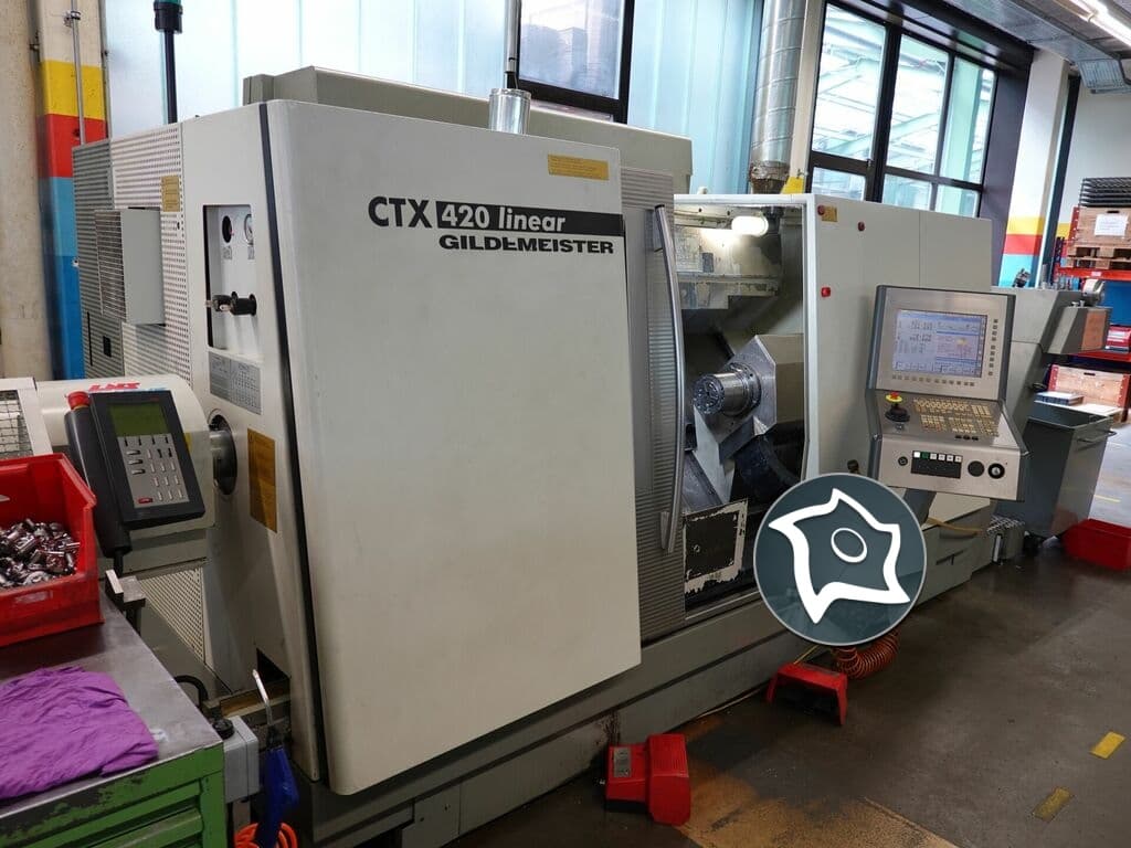 Токарно-фрезерный обрабатывающий центр c ЧПУ GILDEMEISTER CTX 420 linear-ID15679