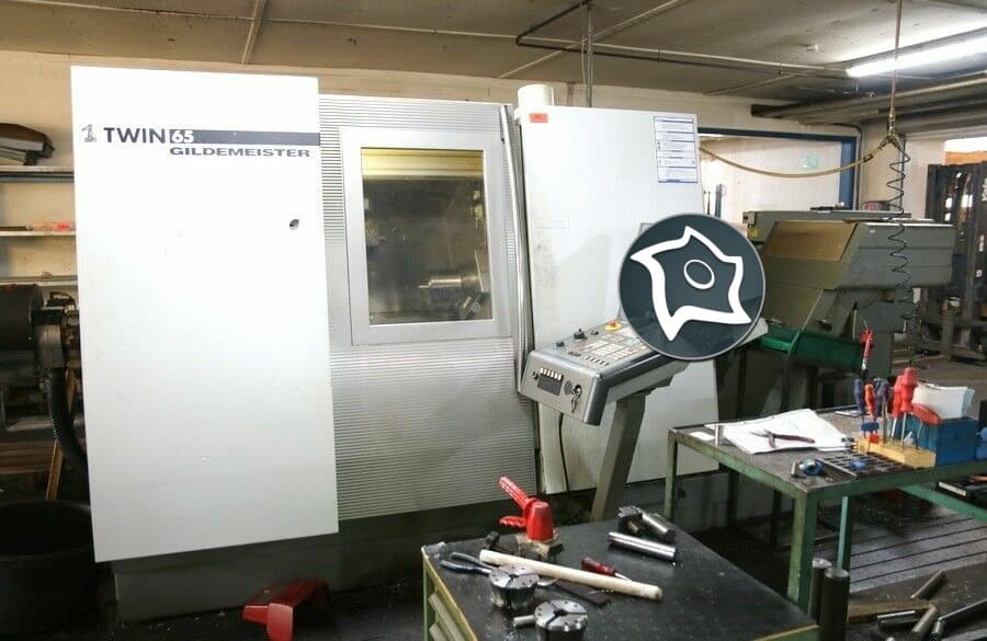 Токарно-фрезерный обрабатывающий центр c ЧПУ GILDEMEISTER Twin 65 Y-ID15051