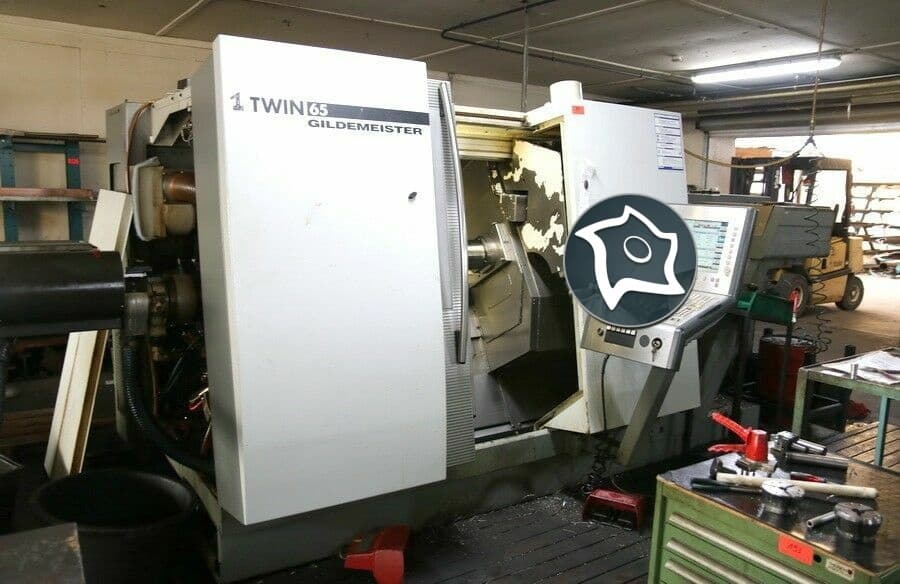 Токарно-фрезерный обрабатывающий центр c ЧПУ GILDEMEISTER Twin 65 Y-ID15051